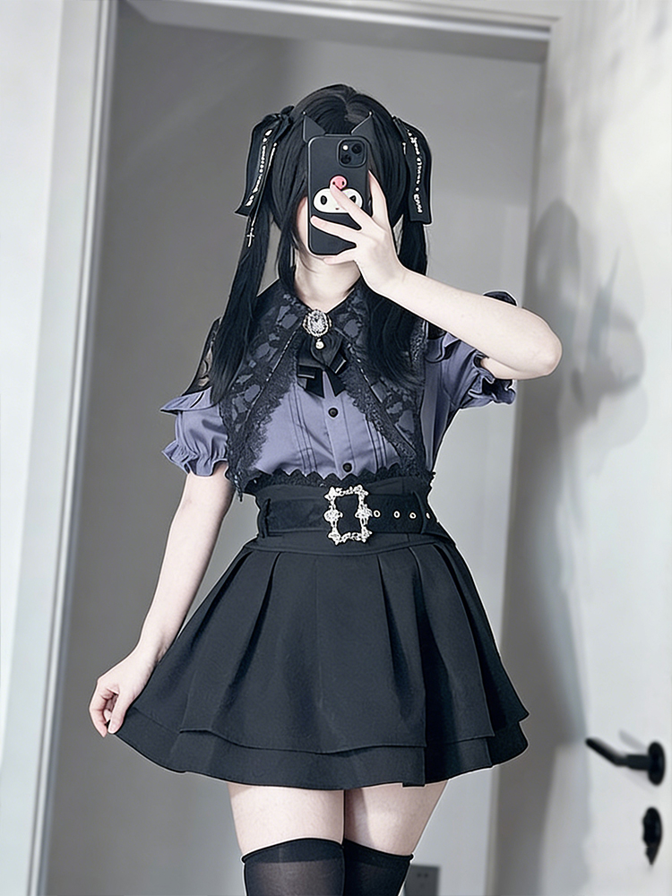 เสื้อเปิดไหล่สไตล์โกธิคและกระโ - Blouse Off Shoulder บทวิจารณ์และราคา