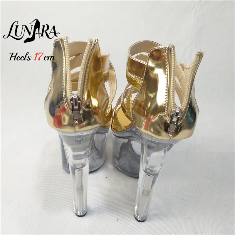 รองเท้าส้นสูงแบบเปิดนิ้วเท้าสี - Sandal Strappy Heeled บทวิจารณ์และราคา